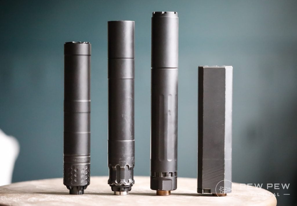 Best 9mm and Multi-Caliber Pistol Suppressors