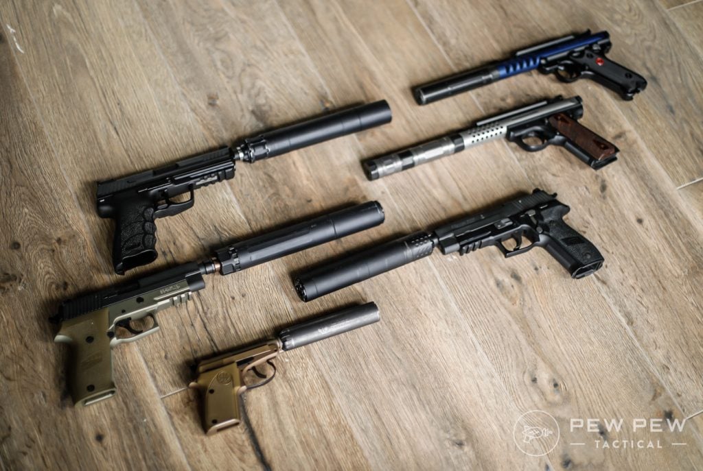 Suppressed Handguns