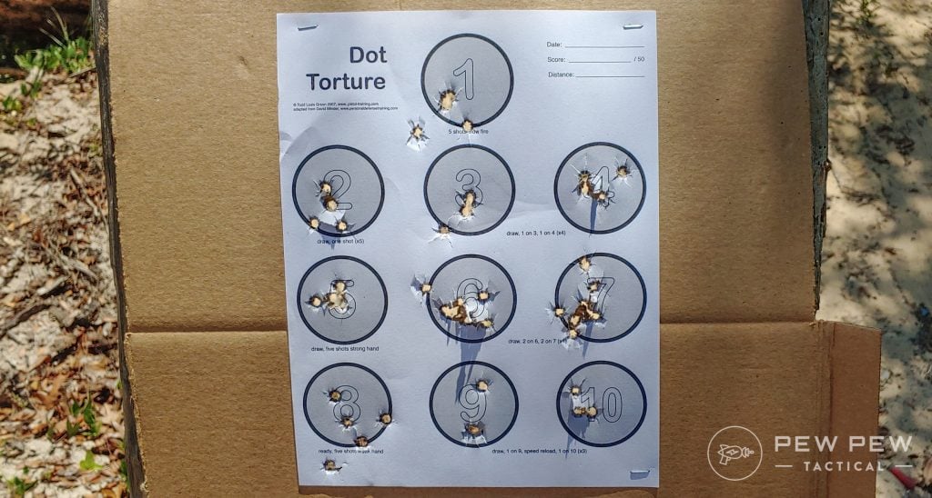 Low Round Count Drill Dot Torture