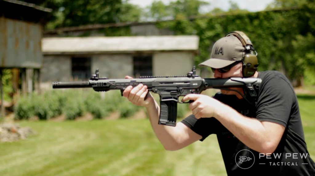 Omega AR12 Shooting