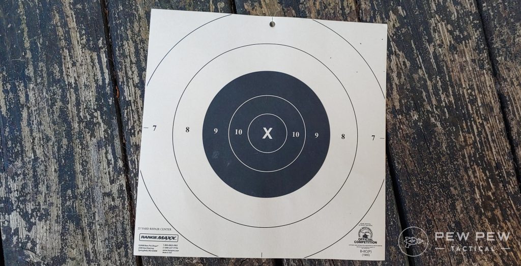 Low Round Count Drill B8 Target