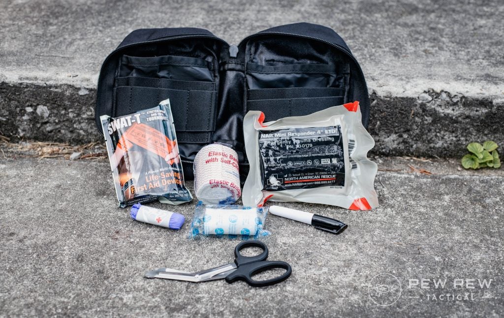  Small Compact IFAK Med Trauma Kit for Everyday Carry