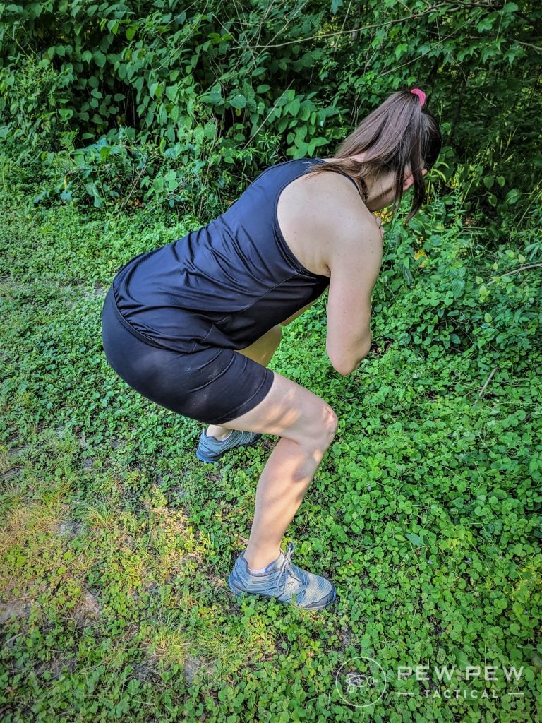 Pee Woods Half Squat