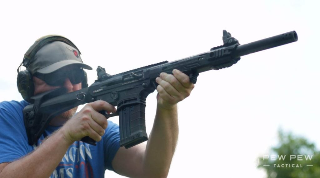 Omega AR12 Shooting