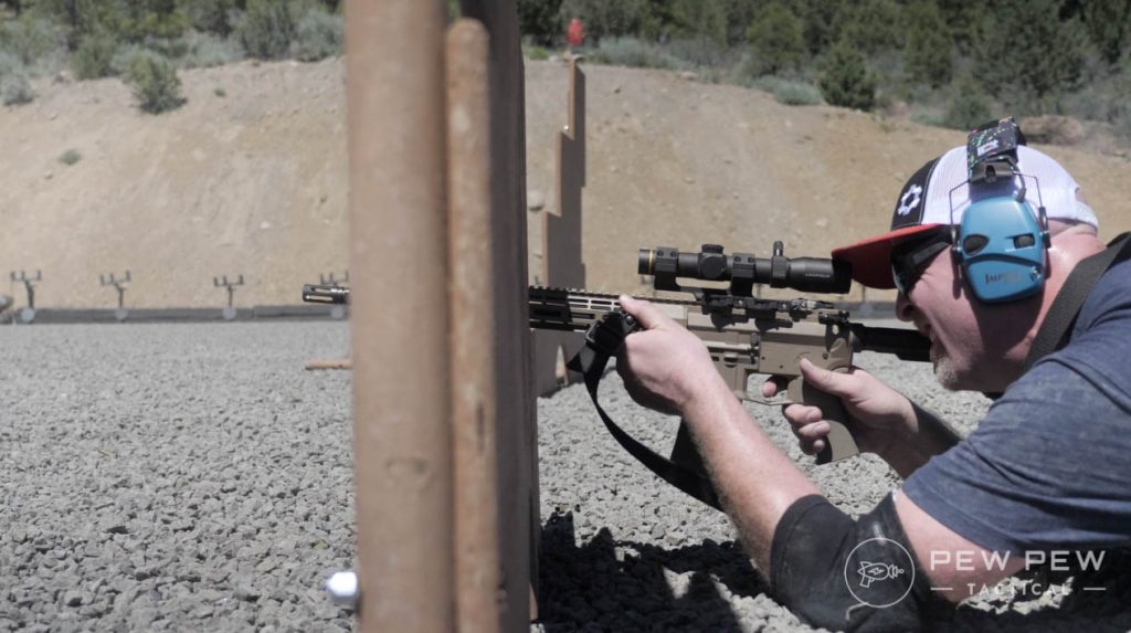 Aero Precision Thunder Ranch TR15 Barrier Shooting