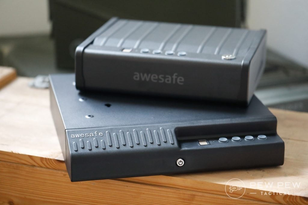 Awesafe Gun Safe vs Slider