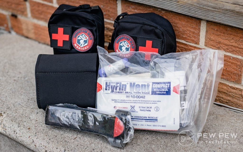  Small Compact IFAK Med Trauma Kit for Everyday Carry