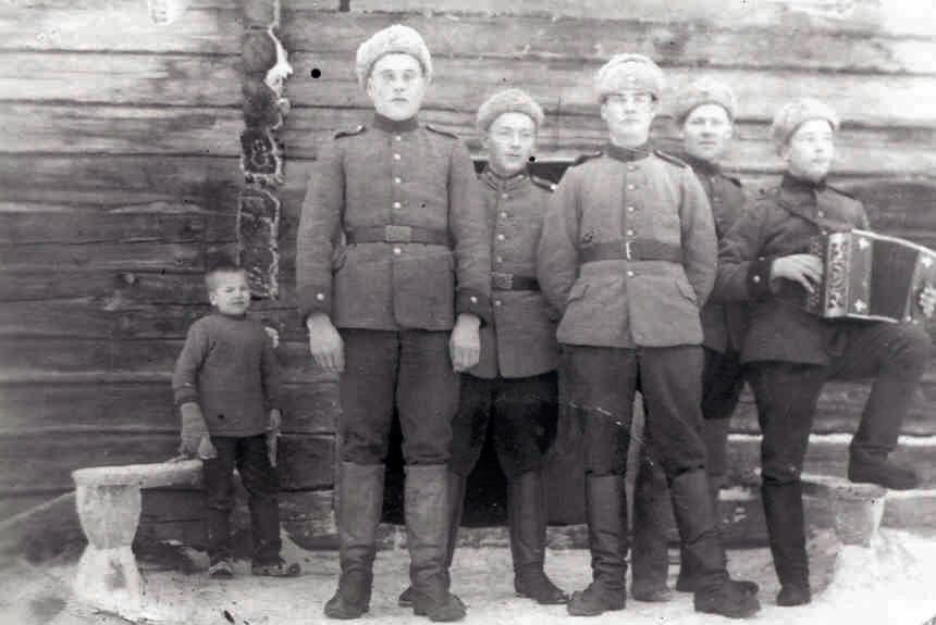 Finnish soliders during the Winter War