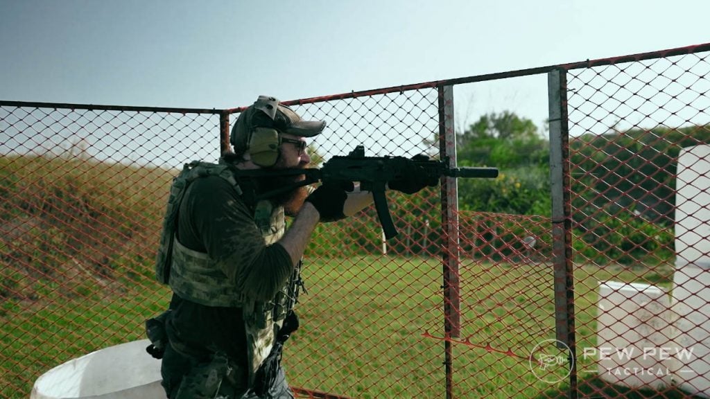 Kalashnikov USA KP9 Shooting