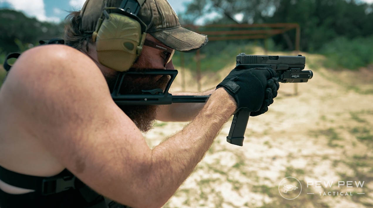 Video Review Glock 18 Full Auto Machine Pistol Pew Pew Tactical