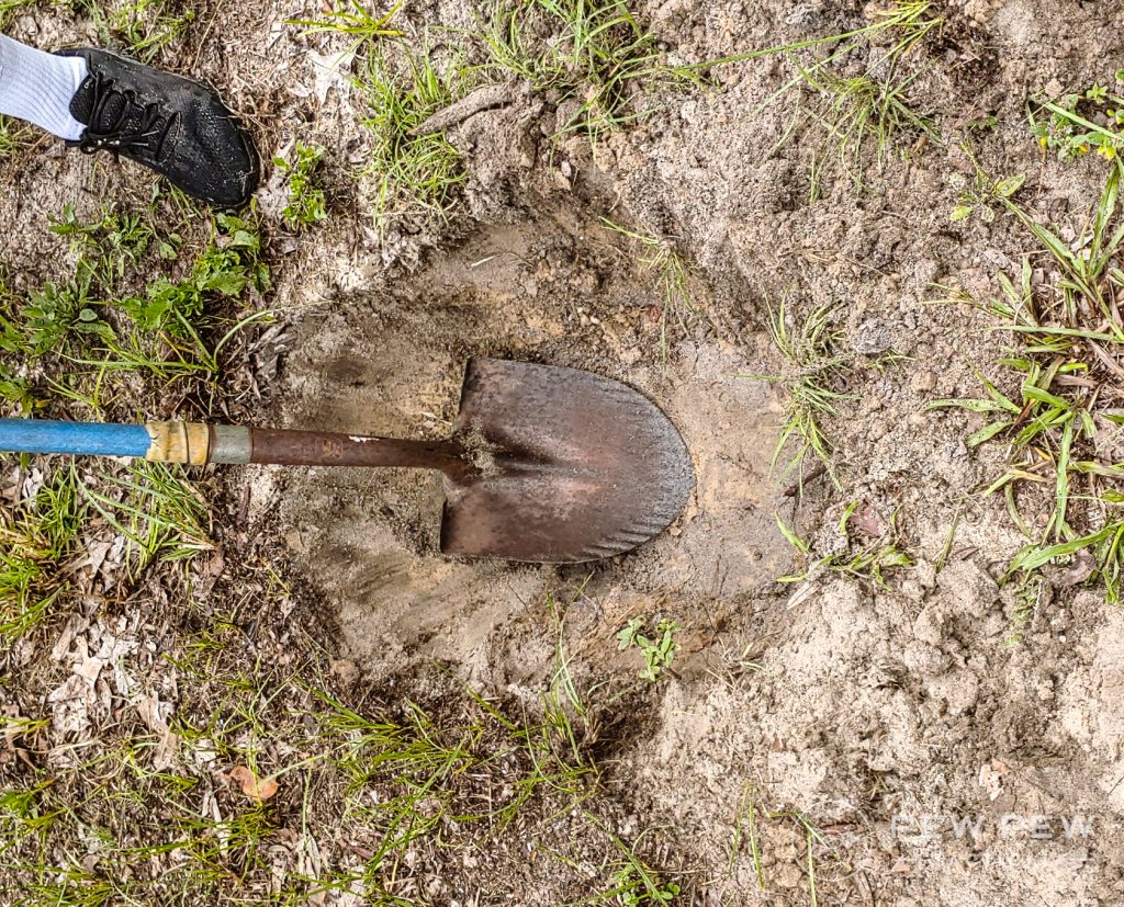 Bushcrafting Digging Solar Still