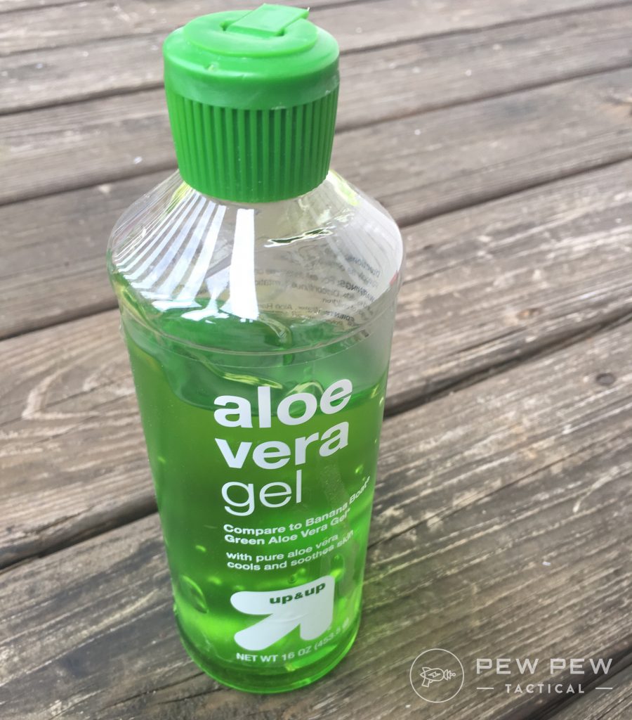 DIY First Aid Kit Aloe