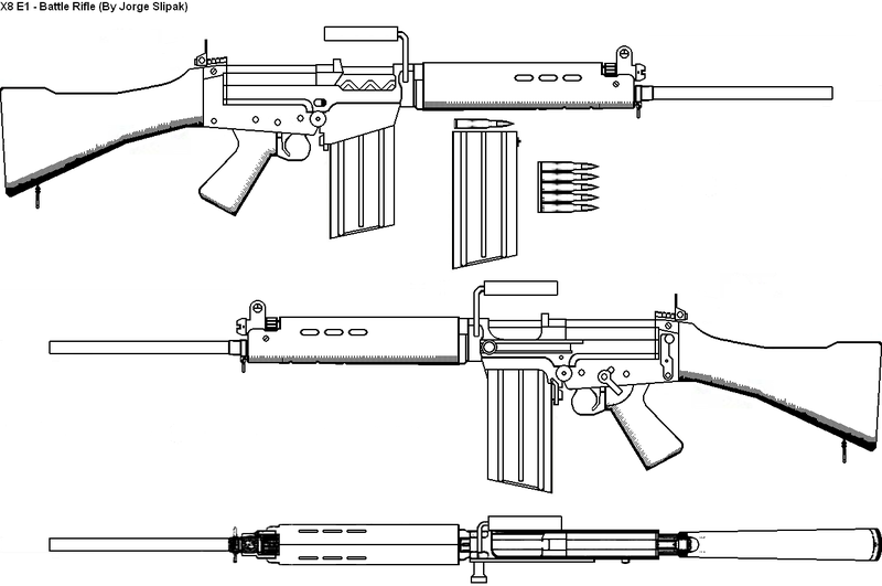 FN FAL Diagram