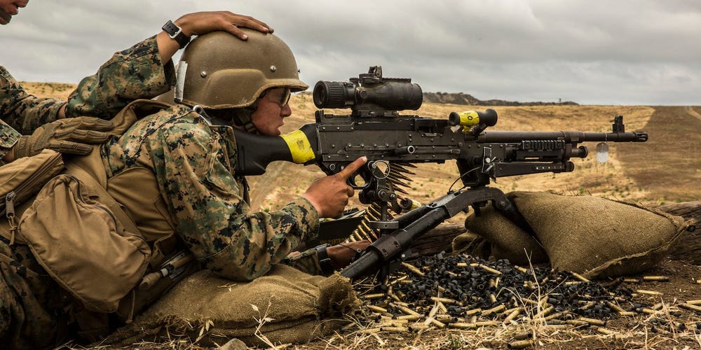 M240 US Marine Corps