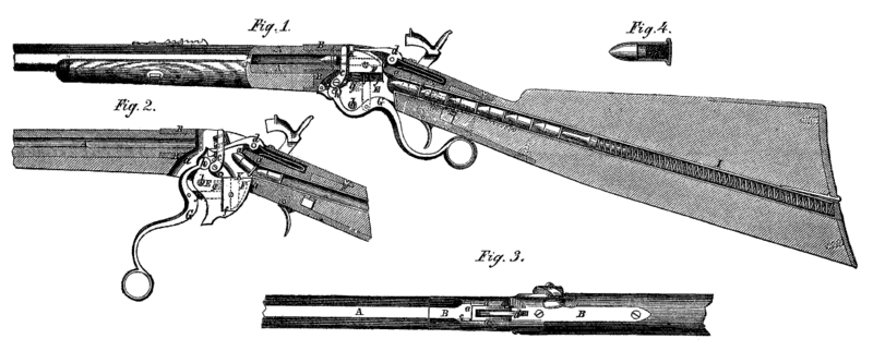 Des winchesters dans la cavalerie ? Spencer-Rifle-Diagram