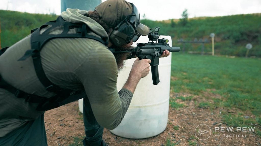 Sig Sauer MPX K Shooting