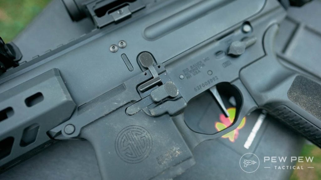 Sig Sauer MPX K Controls