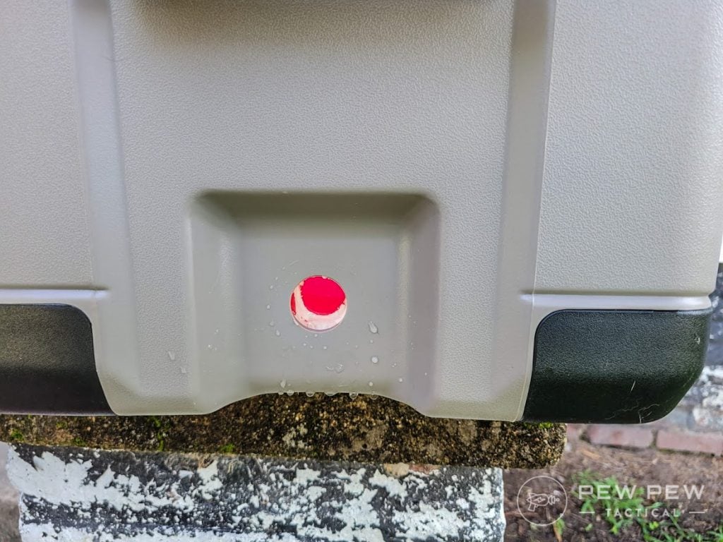 Igloo drain