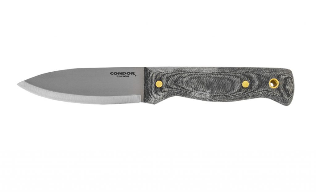 Condor Tool and Knife Bushlore Camp Knife with Micarta Handle