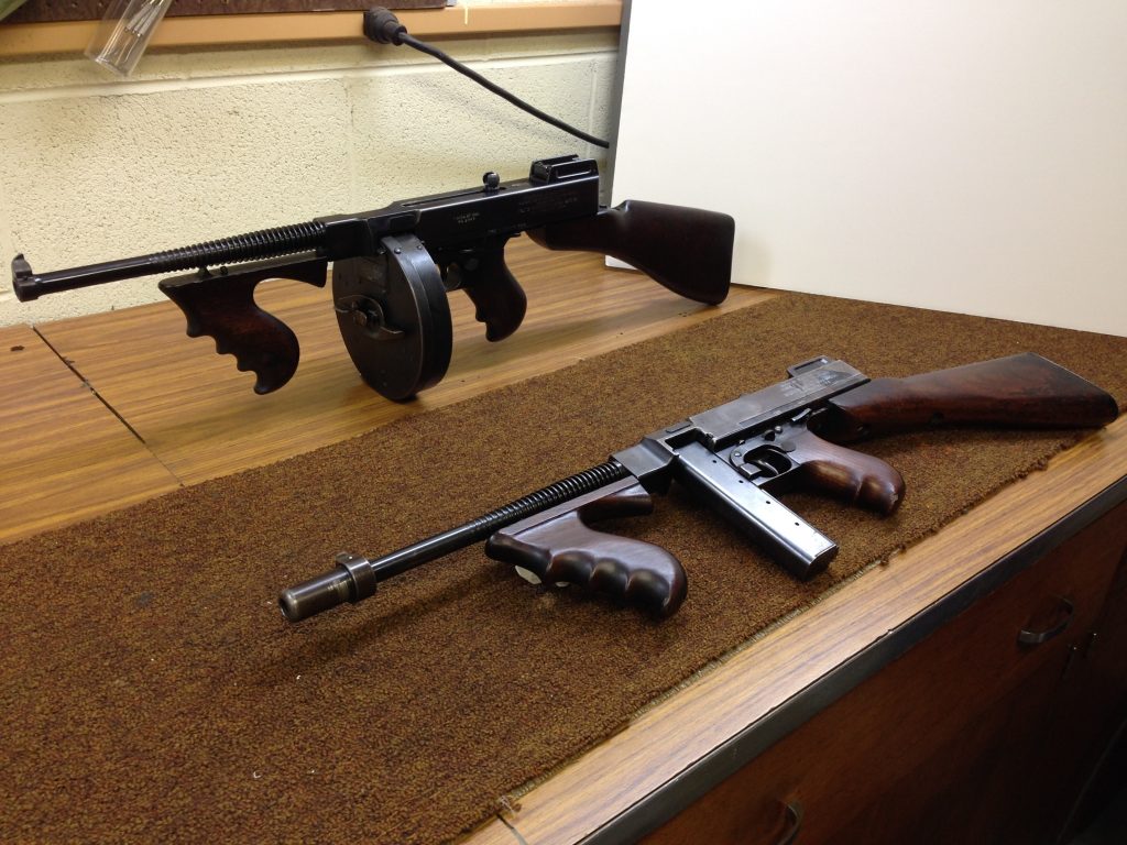 Valentines Day Massacre Tommy Guns