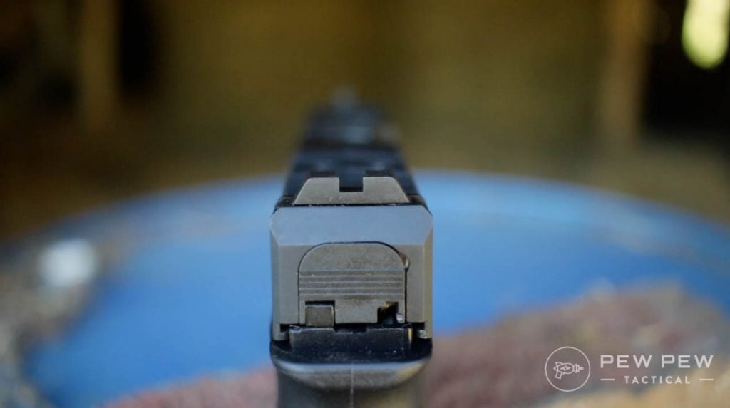 Adams Arms AA19 Rear Steel Sight