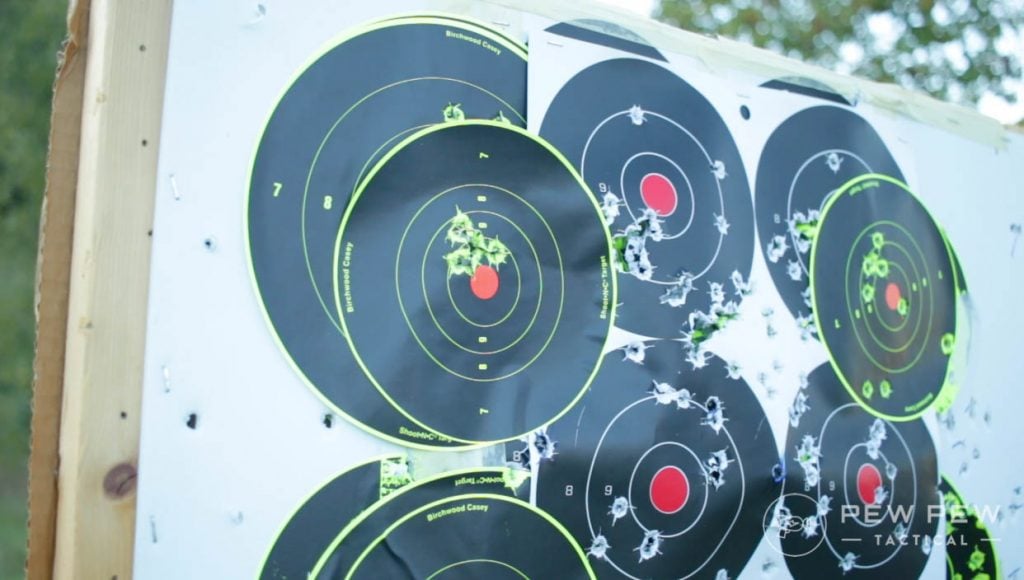 Adams Arms AA19 Groups Targets