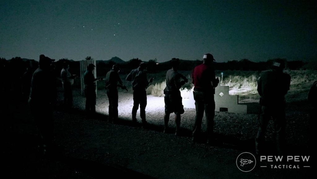 Crimson Trace RAD Pro Gunsite Range Night Shoot