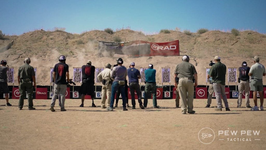 3. Crimson Trace RAD Pro Gunsite Class Range