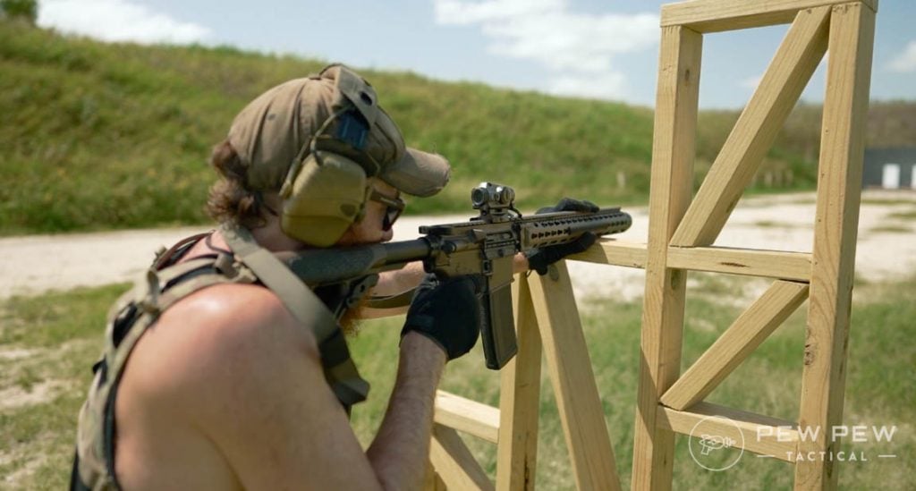 Daniel Defense DDM4ISR Barricade Shooting