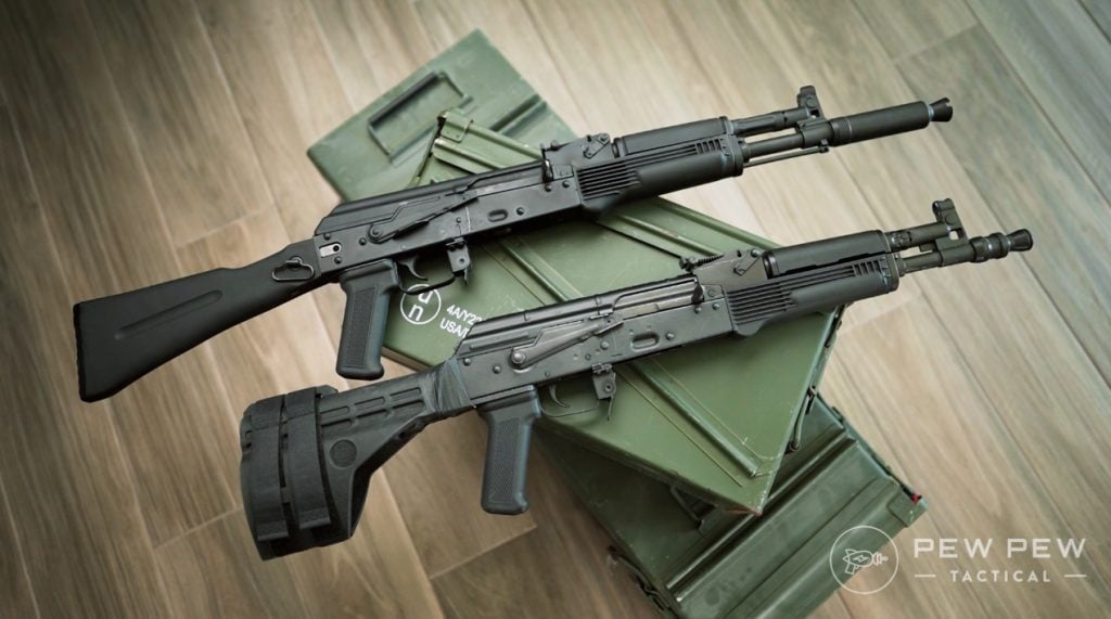 PSA AK-104 and Pioneer Arms Hellpup