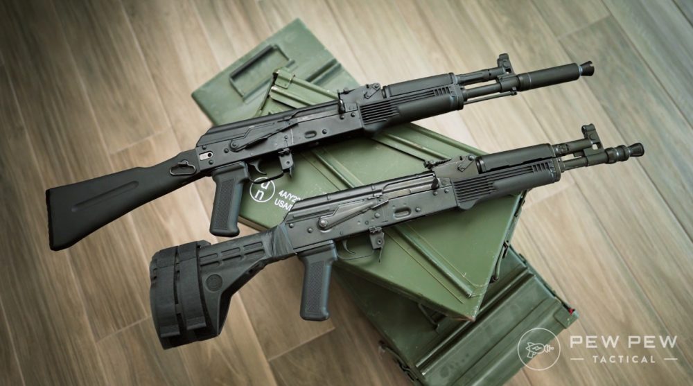  video review psa ak 104 vs pioneer arms hellpup ak carbine battle