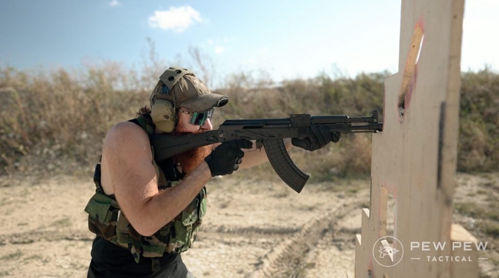 PSA AK-104 Shooting