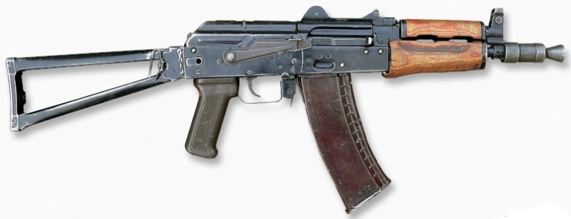 AKS-74U with an early style handguard