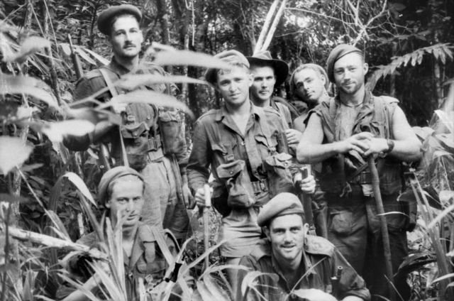 Members of the 2-2 Independent Company in July 1943