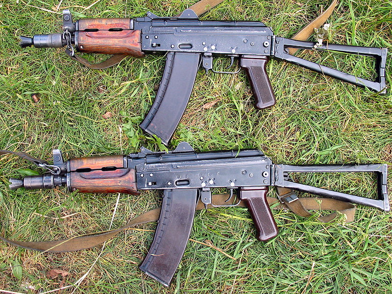 Pair of AKS-74Us