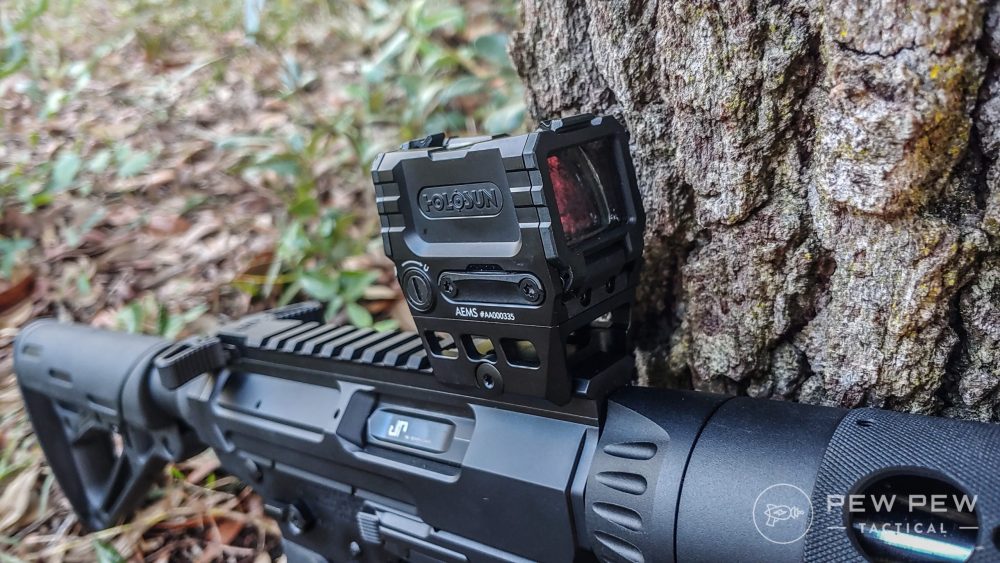Holosun AEMS Review Advanced Enclosed Micro Sight Pew Pew Tactical