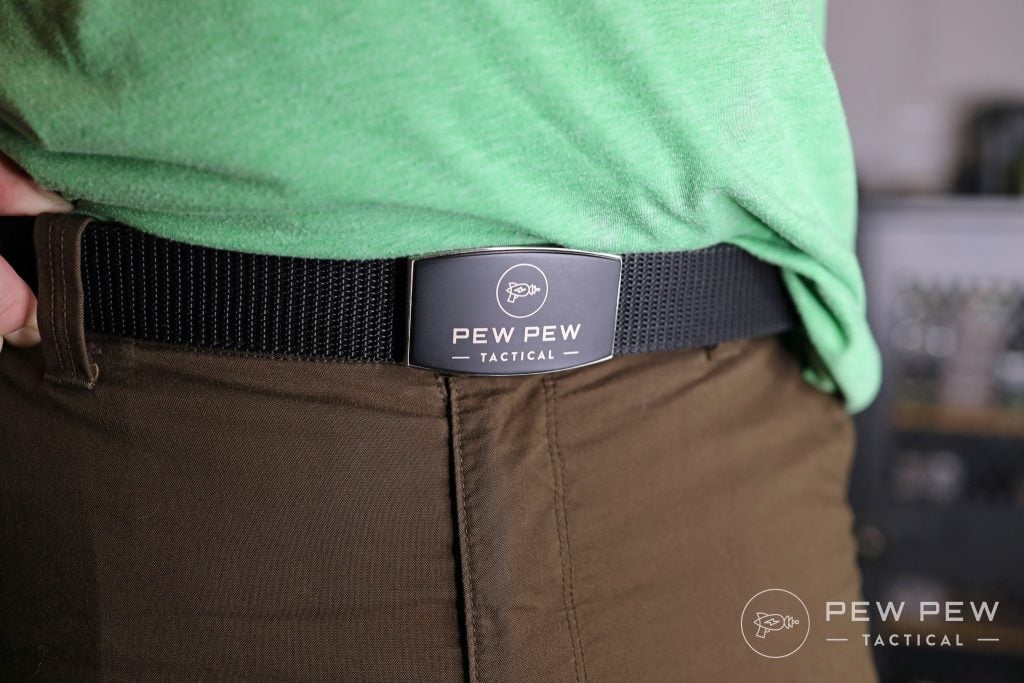 Nexbelt - Pew Pew Logo Green Shirt