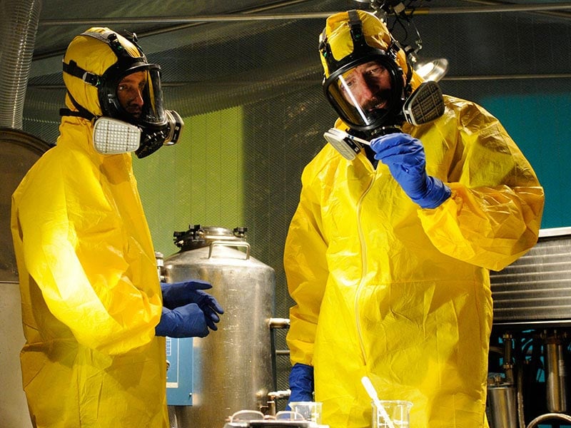 Breaking Bad Yellow Hazmat Suits