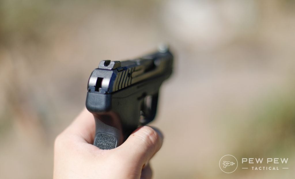 LCP Max Rear Sight