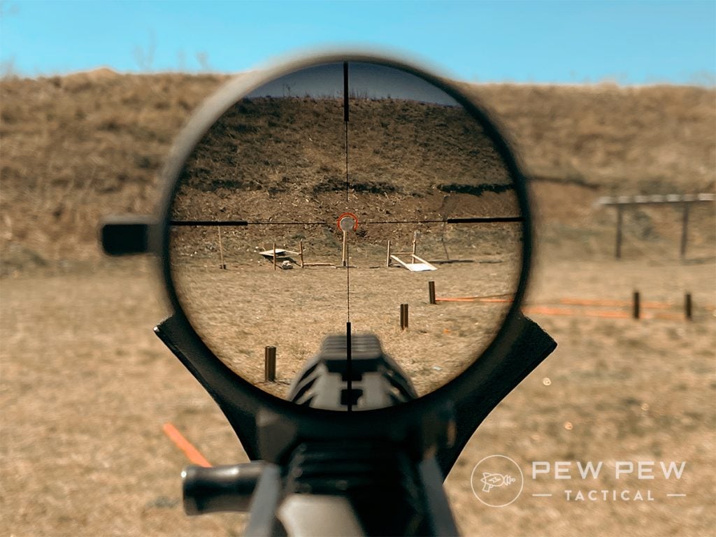 Ruger PCC PA 1-8 viewthrough