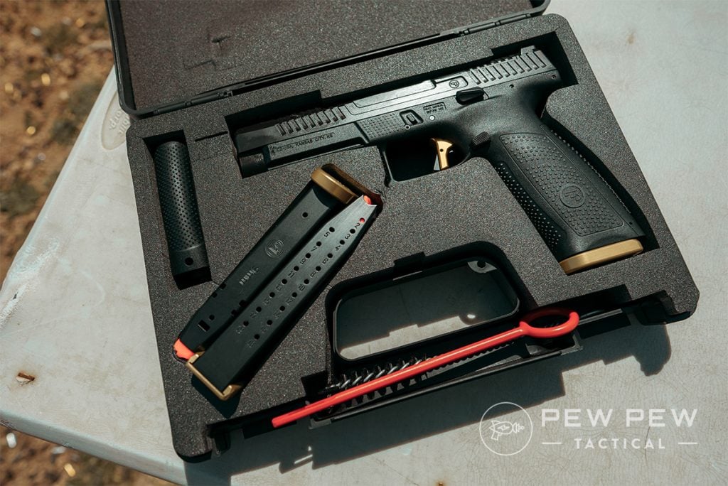 CZ P-10 F Comp Ready cased