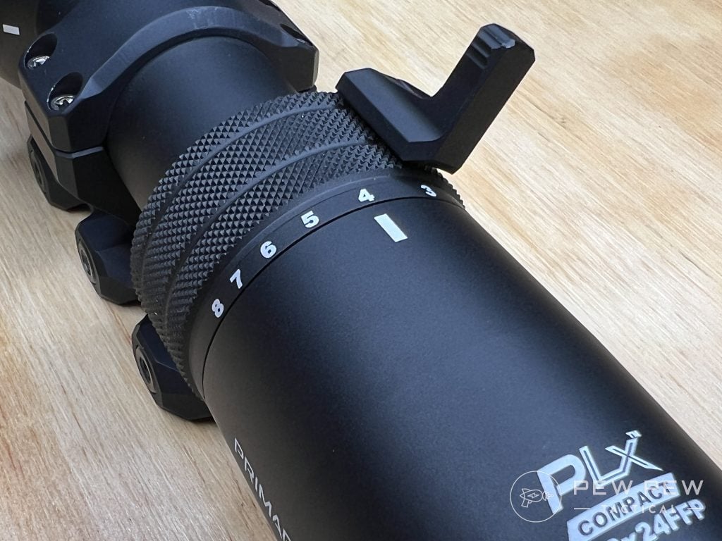 Primary Arms PLx 1-8 lever