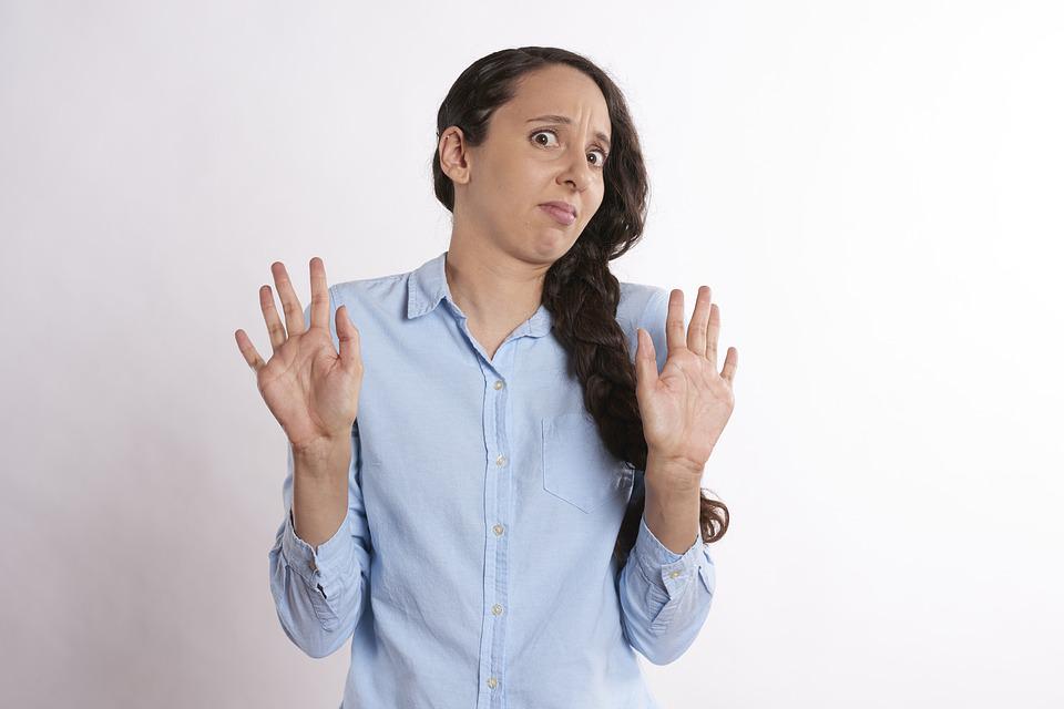 Surprised woman