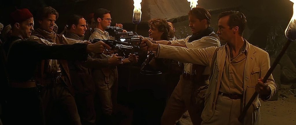 The Mummy confrontation