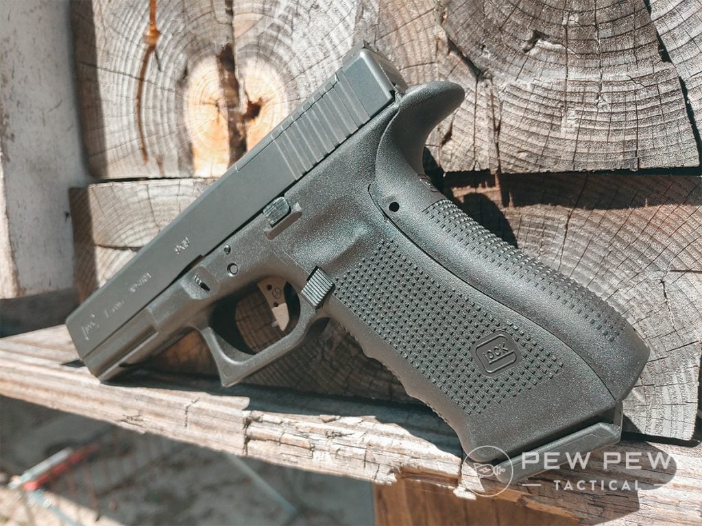 The Glock 17 is the original double-stack 9mm from the Austrian manufacturer.