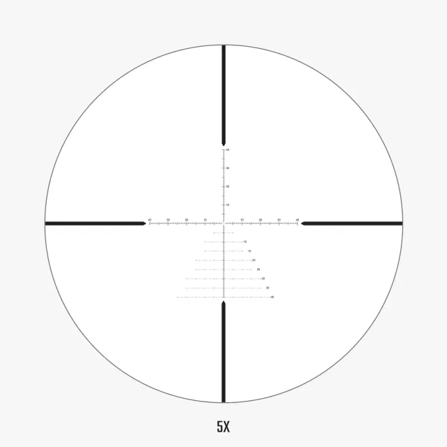 Athlon Midas TAC HD 5-25X reticle