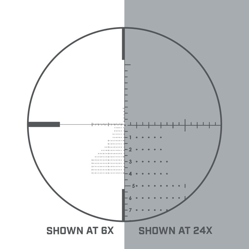 Bushnell Match Pro 6-24x50 reticle