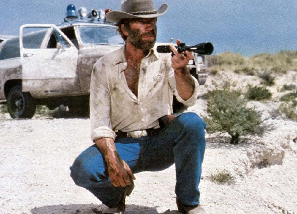 Chuck Norris as Lone Wolf McQuade (1983)