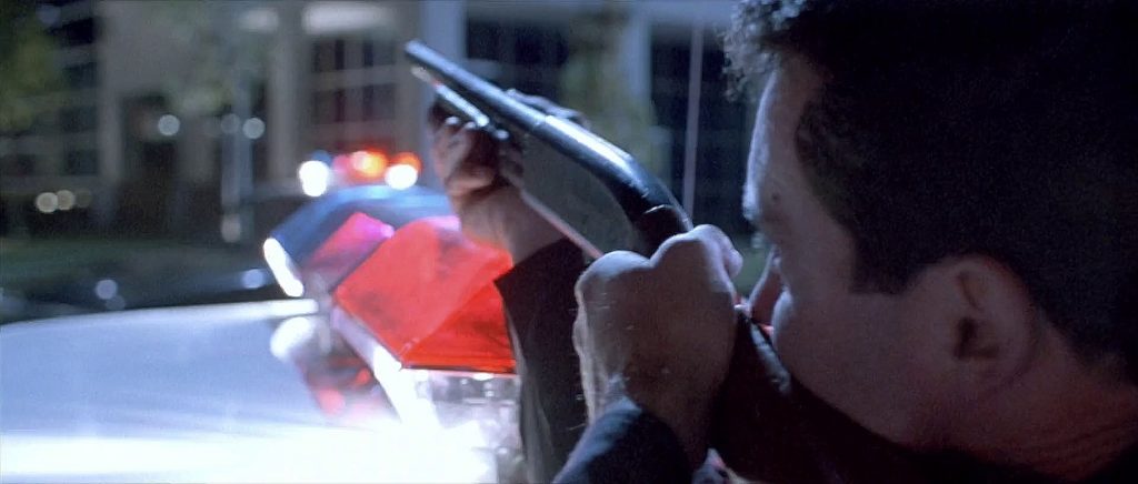 LAPD officer with Remington 870 in Terminator 2