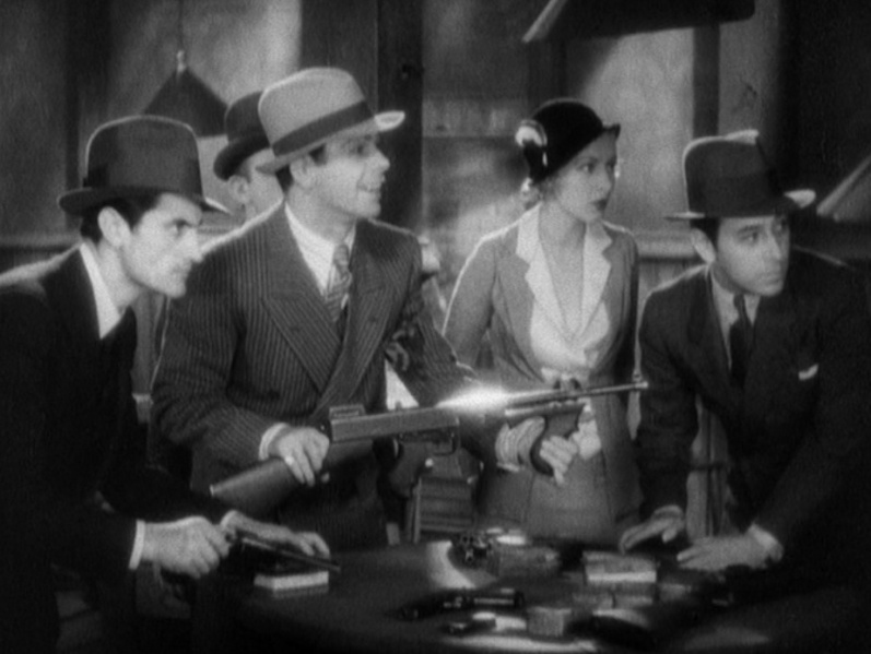 Tony and his Thompson in 1932's Scarface